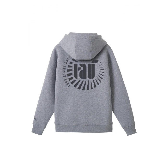 Ronna  Unisex Türk - Alman Üniversitesi Serisi Model 5 Baskılı Oversize Kapüşonlu Hoodie - TDB030105