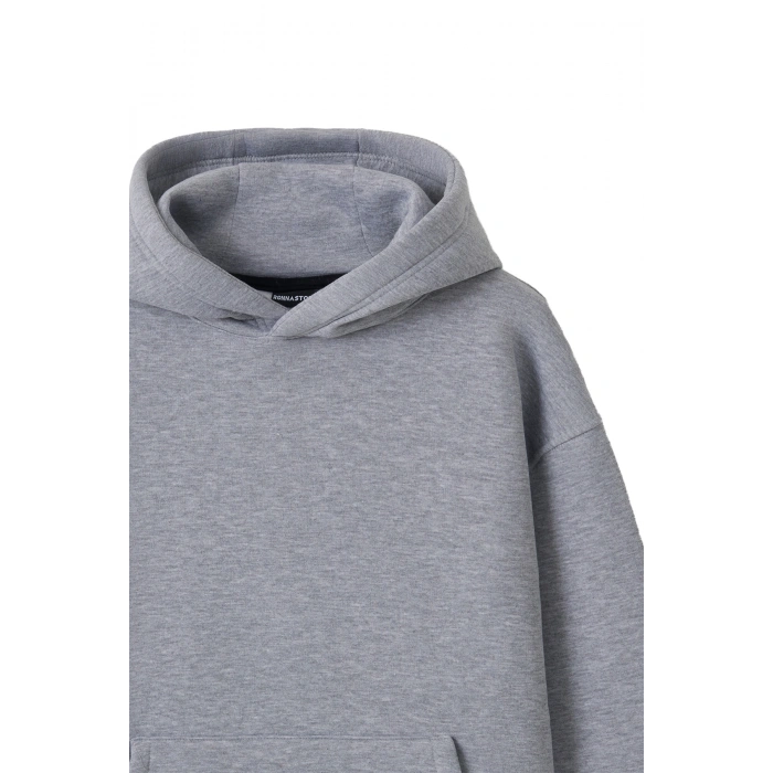 Ronna  Unisex Türk - Alman Üniversitesi Serisi Model 5 Baskılı Oversize Kapüşonlu Hoodie - TDB030105