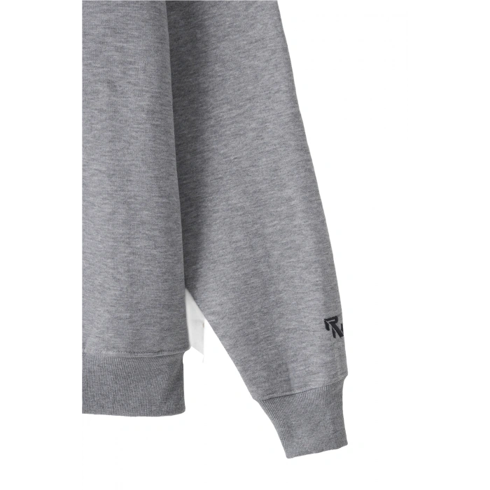 Ronna  Unisex Türk - Alman Üniversitesi Serisi Model 6 Baskılı Oversize Bisiklet Yaka Sweatshirt - TDB040106