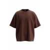 Ronna Unisex Siyah Türk - Alman Üniversitesi Serisi Model 1 Baskılı Oversize Tshirt - RBT11101