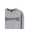 Ronna  Kadın Türk - Alman Üniversitesi Serisi Model 11 Baskılı Oversize Bisiklet Yaka Crop Sweatshirt  - TDB050111