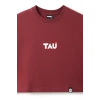 Ronna  Kadın Türk - Alman Üniversitesi Serisi Model 12 Baskılı Oversize Bisiklet Yaka Crop Tshirt - TDB020112