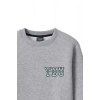 Ronna  Kadın Türk - Alman Üniversitesi Serisi Model 2 Baskılı Oversize Bisiklet Yaka Crop Sweatshirt  - TDB050102