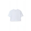 Ronna  Kadın Türk - Alman Üniversitesi Serisi Model 2 Baskılı Oversize Bisiklet Yaka Crop Tshirt - TDB020102