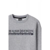 Ronna  Kadın Türk - Alman Üniversitesi Serisi Model 4 Baskılı Oversize Bisiklet Yaka Crop Sweatshirt  - TDB050104