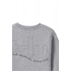 Ronna  Kadın Türk - Alman Üniversitesi Serisi Model 6 Baskılı Oversize Bisiklet Yaka Crop Sweatshirt  - TDB050106