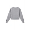 Ronna  Kadın Türk - Alman Üniversitesi Serisi Model 7 Baskılı Oversize Bisiklet Yaka Crop Sweatshirt  - TDB050107