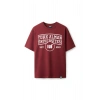 Ronna  Unisex Türk - Alman Üniversitesi Serisi Model 1  Baskılı Oversize Bisiklet Yaka Tshirt  - TDB010101