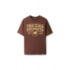 Ronna  Unisex Türk - Alman Üniversitesi Serisi Model 1  Baskılı Oversize Bisiklet Yaka Tshirt  - TDB010101