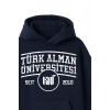Ronna  Unisex Türk - Alman Üniversitesi Serisi Model 1  Baskılı Oversize Kapüşonlu Hoodie - TDB030101