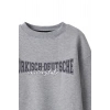 Ronna  Unisex Türk - Alman Üniversitesi Serisi Model 11 Baskılı Oversize Bisiklet Yaka Sweatshirt - TDB040111