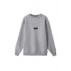 Ronna  Unisex Türk - Alman Üniversitesi Serisi Model 12 Baskılı Oversize Bisiklet Yaka Sweatshirt - TDB040112