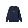 Ronna  Unisex Türk - Alman Üniversitesi Serisi Model 13 Baskılı Oversize Bisiklet Yaka Sweatshirt - TDB040113