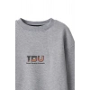 Ronna  Unisex Türk - Alman Üniversitesi Serisi Model 13 Baskılı Oversize Bisiklet Yaka Sweatshirt - TDB040113