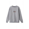 Ronna  Unisex Türk - Alman Üniversitesi Serisi Model 13 Baskılı Oversize Bisiklet Yaka Sweatshirt - TDB040113