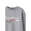Ronna  Unisex Türk - Alman Üniversitesi Serisi Model 14 Baskılı Oversize Bisiklet Yaka Sweatshirt - TDB040114