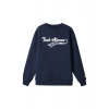 Ronna  Unisex Türk - Alman Üniversitesi Serisi Model 14 Baskılı Oversize Bisiklet Yaka Sweatshirt - TDB040114