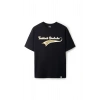 Ronna  Unisex Türk - Alman Üniversitesi Serisi Model 15 Baskılı Oversize Bisiklet Yaka Tshirt  - TDB010115