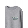 Ronna  Unisex Türk - Alman Üniversitesi Serisi Model 2 Baskılı Oversize Bisiklet Yaka Sweatshirt - TDB040102