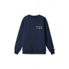 Ronna  Unisex Türk - Alman Üniversitesi Serisi Model 2 Baskılı Oversize Bisiklet Yaka Sweatshirt - TDB040102