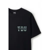 Ronna  Unisex Türk - Alman Üniversitesi Serisi Model 2 Baskılı Oversize Bisiklet Yaka Tshirt  - TDB010102