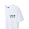 Ronna  Unisex Türk - Alman Üniversitesi Serisi Model 2 Baskılı Oversize Bisiklet Yaka Tshirt  - TDB010102