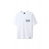 Ronna  Unisex Türk - Alman Üniversitesi Serisi Model 2 Baskılı Oversize Bisiklet Yaka Tshirt  - TDB010102