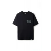 Ronna  Unisex Türk - Alman Üniversitesi Serisi Model 2 Baskılı Oversize Bisiklet Yaka Tshirt  - TDB010102