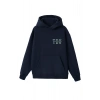 Ronna  Unisex Türk - Alman Üniversitesi Serisi Model 2 Baskılı Oversize Kapüşonlu Hoodie - TDB030102