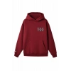 Ronna  Unisex Türk - Alman Üniversitesi Serisi Model 2 Baskılı Oversize Kapüşonlu Hoodie - TDB030102