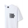 Ronna  Unisex Türk - Alman Üniversitesi Serisi Model 3 Baskılı Oversize Bisiklet Yaka Tshirt  - TDB010103