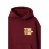 Ronna  Unisex Türk - Alman Üniversitesi Serisi Model 3 Baskılı Oversize Kapüşonlu Hoodie - TDB030103