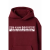 Ronna  Unisex Türk - Alman Üniversitesi Serisi Model 4 Baskılı Oversize Kapüşonlu Hoodie - TDB030104