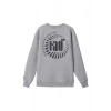 Ronna  Unisex Türk - Alman Üniversitesi Serisi Model 5 Baskılı Oversize Bisiklet Yaka Sweatshirt - TDB040105