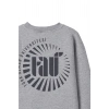 Ronna  Unisex Türk - Alman Üniversitesi Serisi Model 5 Baskılı Oversize Bisiklet Yaka Sweatshirt - TDB040105