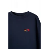 Ronna  Unisex Türk - Alman Üniversitesi Serisi Model 6 Baskılı Oversize Bisiklet Yaka Sweatshirt - TDB040106