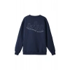 Ronna  Unisex Türk - Alman Üniversitesi Serisi Model 6 Baskılı Oversize Bisiklet Yaka Sweatshirt - TDB040106