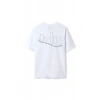 Ronna  Unisex Türk - Alman Üniversitesi Serisi Model 6 Baskılı Oversize Bisiklet Yaka Tshirt  - TDB010106