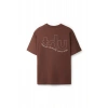 Ronna  Unisex Türk - Alman Üniversitesi Serisi Model 6 Baskılı Oversize Bisiklet Yaka Tshirt  - TDB010106