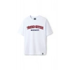 Ronna  Unisex Türk - Alman Üniversitesi Serisi Model 7 Baskılı Oversize Bisiklet Yaka Tshirt  - TDB010107