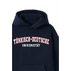Ronna  Unisex Türk - Alman Üniversitesi Serisi Model 7 Baskılı Oversize Kapüşonlu Hoodie - TDB030107