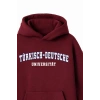 Ronna  Unisex Türk - Alman Üniversitesi Serisi Model 7 Baskılı Oversize Kapüşonlu Hoodie - TDB030107