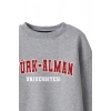 Ronna  Unisex Türk - Alman Üniversitesi Serisi Model 8 Baskılı Oversize Bisiklet Yaka Sweatshirt - TDB040108