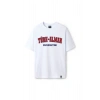 Ronna  Unisex Türk - Alman Üniversitesi Serisi Model 8 Baskılı Oversize Bisiklet Yaka Tshirt  - TDB010108