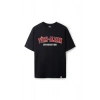 Ronna  Unisex Türk - Alman Üniversitesi Serisi Model 8 Baskılı Oversize Bisiklet Yaka Tshirt  - TDB010108