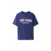 Ronna  Unisex Türk - Alman Üniversitesi Serisi Model 8 Baskılı Oversize Bisiklet Yaka Tshirt  - TDB010108