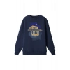 Ronna  Unisex Türk - Alman Üniversitesi Serisi Model 9 Baskılı Oversize Bisiklet Yaka Sweatshirt - TDB040109