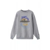 Ronna  Unisex Türk - Alman Üniversitesi Serisi Model 9 Baskılı Oversize Bisiklet Yaka Sweatshirt - TDB040109