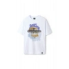 Ronna  Unisex Türk - Alman Üniversitesi Serisi Model 9 Baskılı Oversize Bisiklet Yaka Tshirt  - TDB010109