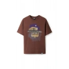 Ronna  Unisex Türk - Alman Üniversitesi Serisi Model 9 Baskılı Oversize Bisiklet Yaka Tshirt  - TDB010109